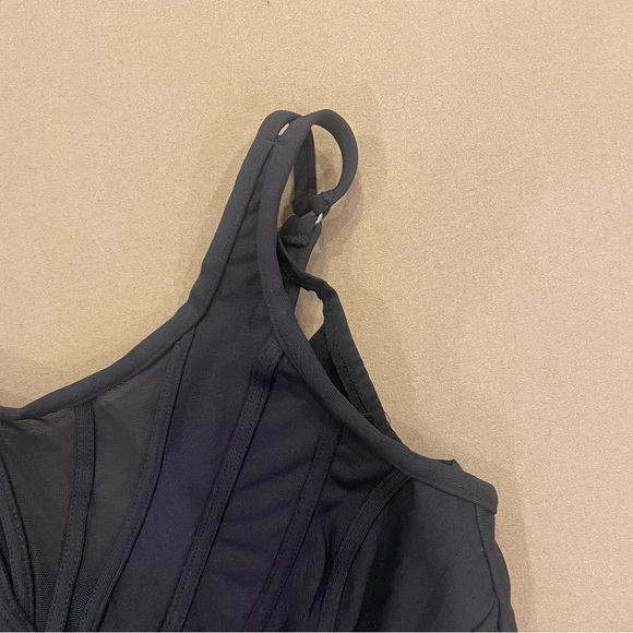 Miraclesuit High Neck Black Slimming One Piece Swimsuit Size 12 - Picture 3 of 12